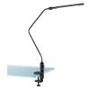 Alera ALE LED Desk Lamp With Interchangeable Base Or Clamp, 21 3/4" High, Black view 3