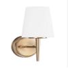 Sea Gull Lighting 4140401-848 Driscoll One Light Wall / Bath Sconce Vanity Style Lights, Satin Bronze Finish view 1