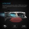 AC Infinity AIRPLATE S2, Quiet Cooling Blower Fan System 6" with Speed Control, for Home Theater AV Cabinets view 4