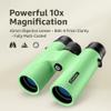Barska AB12974 Crush Binoculars for Hunting, Hiking, Events, Sports, etc, 10x42mm, Pistachio Green view 4