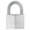 ABUS 75/50 All Weather Chrome Plated Brass Padlock Keyed Different - Stainless Steel Shackle view 1