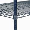 Nexelon Wire Shelving, Blue Epoxy, 48" W X 14" D X 86" H view 3