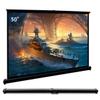 Cocar P1-SN50 50 inch Portable Projection Screen for Mini/Professional LED/LCD/DLP Projector Self Standing Pull-Out Style Indoor Outdoor Home Cinema - 4:3/16:9 Compatiable view 1