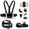 Supkeyer Cellphone Selfie Chest + Head + Wrist Mount + Clip for Gopro Hero 12 11 10 9 / DJI InSta360 Sony Action Cam/for iPhone 17 16 15 14 13 12 Pro Max Air view 1