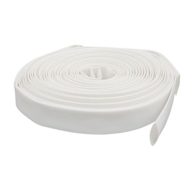 Aexit 15M Length Electrical equipment 12mm Inner Dia Polyolefin Insulation Heat Shrinkable Tube Wrap White