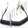 Uonecn XLR 4pin Female to Right Angle 0B 2pin Male Power Spring Cable for ARRI Alexa Camera Monitor view 4