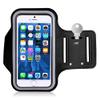 Sports Armband Workout Cover Gym Case Neoprene Sweat and Water Resistant Reflective [Touch Screen] Black Compatible with OnePlus 6T view 1