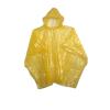 Sara Glove Emergency Disposable Rain Ponchos (Sold in Packs of 10 and 200) (Yellow, 5 Pack) view 1