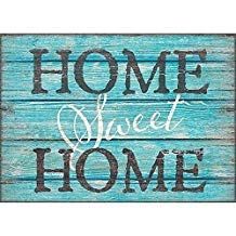 SIXTREES Home Sweet Home Box 14x11 Sign (r) -