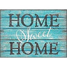 SIXTREES Home Sweet Home Box 14x11 Sign (r) -
