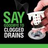 SinkShroom The Revolutionary Sink Drain Protector Hair Catcher/Strainer/Snare, White view 3