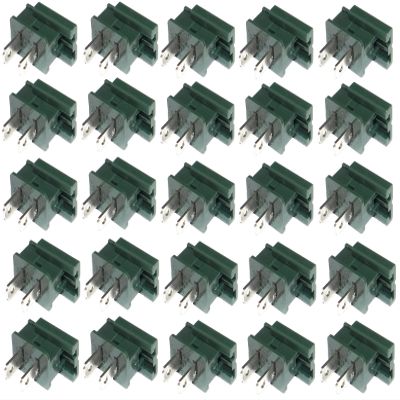 ZipPlugs.com Gilbert/Vampire/Zip - Plug/Connector/Socket - SPT1 and SPT2 (25, SPT-2 Male Green)