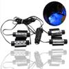 4X 3-LED Blue 12V Car Charge Interior Accessories Auto Car Decorative Light view 2