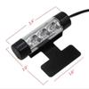 4X 3-LED Blue 12V Car Charge Interior Accessories Auto Car Decorative Light view 3