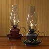 Ciata Victorian Hurricane Chimney Lamp Globe Replacement, 2 Pack, Clear Glass, Traditional Style, Chimney Shape, 7-1/2 Inch Height, 3-1/2 Inch Bulge view 2