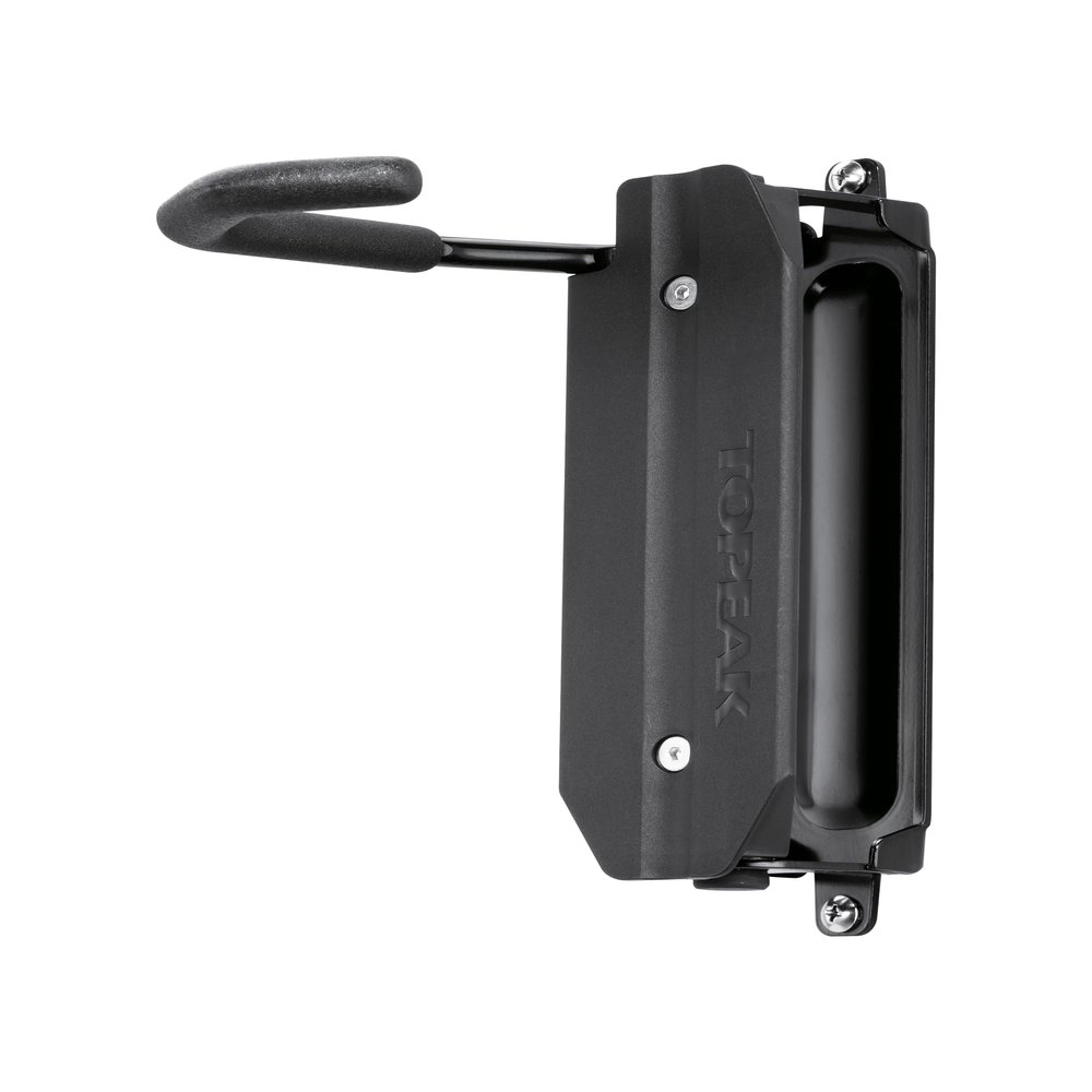 Topeak Swing-Up EX Bike Holder Adjustable Wall-Mount Bicycle Storage Rack with Swing Mechanism, Space-Saving Design, Fits Tires up to 2.35, Aluminum and Steel Construction, Easy Installation