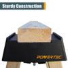 POWERTEC Sawhorse Brackets, Set of 2 Saw Horse Brackets w/ 500Lbs Capacity, Heavy Duty Brackets for Use with 2x4 Lumber, Construction Tools for Carpenter, Contractors (71026) view 3