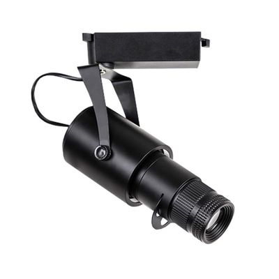 LUMINTURS 20W LED Track Picture Spot Downlight Focus Adjustable Zoom Lamp Fixture Light Compatible with Two Line Track(L Type) Warm White
