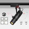 LUMINTURS 20W LED Track Picture Spot Downlight Focus Adjustable Zoom Lamp Fixture Light Compatible with Two Line Track(L Type) Warm White view 4