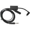 Nflightcam Audio Cable for Airplane Cockpit Recording - Clear Audio with Our Aviation Headset Accessory - Aircraft Audio Cable Compatible with Gopro Hero 5 Thru 13 Black - 6 ft view 1