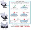 QIJIE 10mm 5050 LED Strip Connector 2 Pin for Non-waterproof Single Color Tape Light, Snap Splicer for Board-To-Wire (22,20,18 Gauge), Pack of 10 (No Wire) view 2