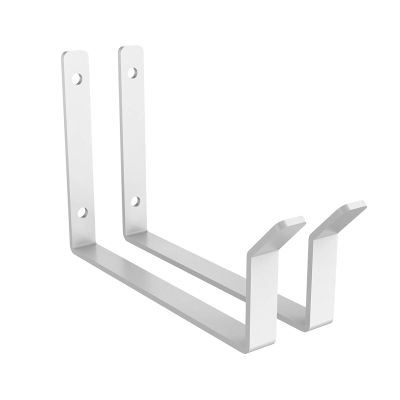 FLEXIMOUNTS 2 Pack Add-On Storage Utility Hooks, White