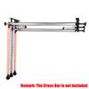 Fotoconic 3 Roller Wall Mounting Manual Background Support System, Including Two(2) Tri-fold Hooks, Six(6) Expand Bars, Three(3) Chains view 2