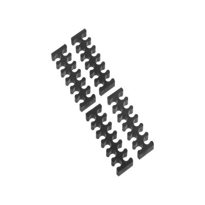 Alphacool Eiskamm X12-3mm Black- 4 pcs (24754)
