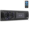 Pyle 300W Bluetooth Marine Stereo Receiver - Single DIN In-Dash AM/FM Radio with USB/SD - AUX - MP3 - Built-in Mic - EQ - Wireless Music Streaming - Remote - 12V - PLMRM29BT view 1