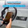 Pyle 300W Bluetooth Marine Stereo Receiver - Single DIN In-Dash AM/FM Radio with USB/SD - AUX - MP3 - Built-in Mic - EQ - Wireless Music Streaming - Remote - 12V - PLMRM29BT view 2