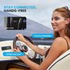 Pyle 300W Bluetooth Marine Stereo Receiver - Single DIN In-Dash AM/FM Radio with USB/SD - AUX - MP3 - Built-in Mic - EQ - Wireless Music Streaming - Remote - 12V - PLMRM29BT view 3