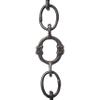 RCH Hardware CH-17-OBB Brass Chandelier Chain, Oil Bronzed Black (1 Foot) view 1