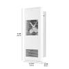 Stelpro Pulsair Wall Heater - 1500W 240V - Thermostat Required - ARWF1502W view 3