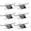 Sunco 6 Pack 4 Inch Recessed Lighting Housing, New Construction Can view 1