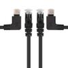 Cable Matters 10Gbps Combo-Pack 90 Degree Cat 6 Ethernet Cable - 10ft, Cat6 Right Angle Ethernet Cable (90Degree + 270 Degree Right-Angle RJ45 Connectors) view 1
