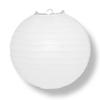 PaperLanternStore.com 12" Cool White Paper Lantern Party Pack with Remote Controlled LED Lights (10-Pack Combo Kit) view 3