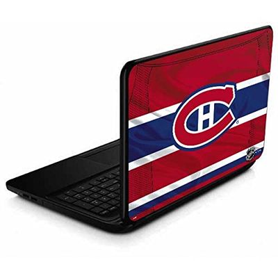 Skinit Decal Laptop Skin Compatible with 15.6 in 15-d038dx - Officially Licensed NHL Montreal Canadiens Home Jersey Design