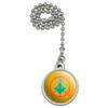 GRAPHICS & MORE Meditating Gumby with Peace Sign Ceiling Fan and Light Pull Chain view 1