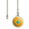 GRAPHICS & MORE Meditating Gumby with Peace Sign Ceiling Fan and Light Pull Chain view 2