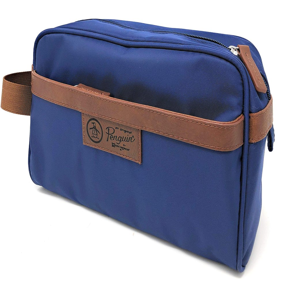 Mens Water Resistant Travel Case or Bag | 10 X 6 X 4 in