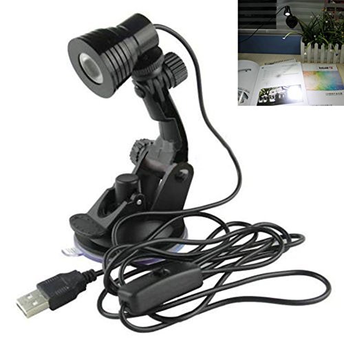 LED Desk Lamp - BANGWEIER Flexible Bright Mini USB LED Light Computer Lamp for Notebook PC Laptop Reading