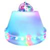 LED Disco Flower Ball Party Light Ships from USA LED RGB Rotating Lamp view 2