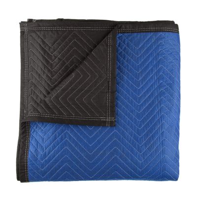Moving Blanket - 80x73.5in Heavy-Duty Reusable Quilted Furniture Pad or Drop Cloth with Recycled Cotton Filling - Moving Supplies by Stalwart
