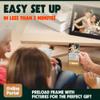 PixStar 15 inch Large Digital Frame WiFi | Free Unlimited Cloud | Share Videos and Photos by Email or App | Motion Sensor | Best USNews Digital Photo Frame 2024 | Large Electronic Picture Frame view 2