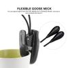Eutuxia Clip Light with Two Adjustable Light Heads, 3 LED brightness levels, and Strong Firm Clip. Perfect for Book Warms, Garage, Out doors gears, Bed & Piano Stand for whenever you need vision! view 4