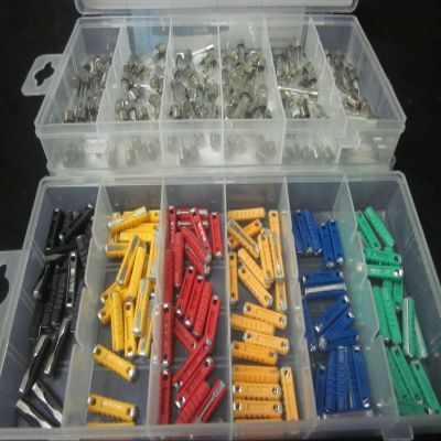 240pc Automotive CAR AUTO Fuse Assortment European & Glass AGC Set Electronic