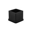 Flyshop Heavy Duty Non-Slip Rubber Leg Tips Square Chair Leg Floor Protectors 20mm x 20mm (13/16" x 13/16") 20pcs Black view 1