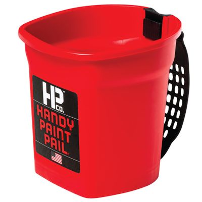 Handy Red 1 qt. Plastic Bucket