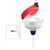 Chemglass CG-1759-A-01, Ecological Funnel, 8" Top Diameter, 38-430 Thread, 1/16" HPLC Fitting, Use CG-1759-10 Waste Container view 1