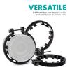 Movo F2X Precision Follow Focus System with Hard Stops and 65mm, 75mm, 85mm Adjustable Gear Rings view 2